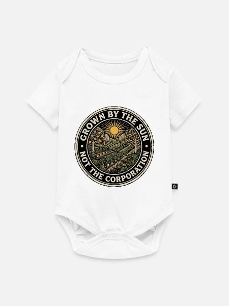 Gemüse Gärtner - Baby Premium Kurzarmbody - Weiß