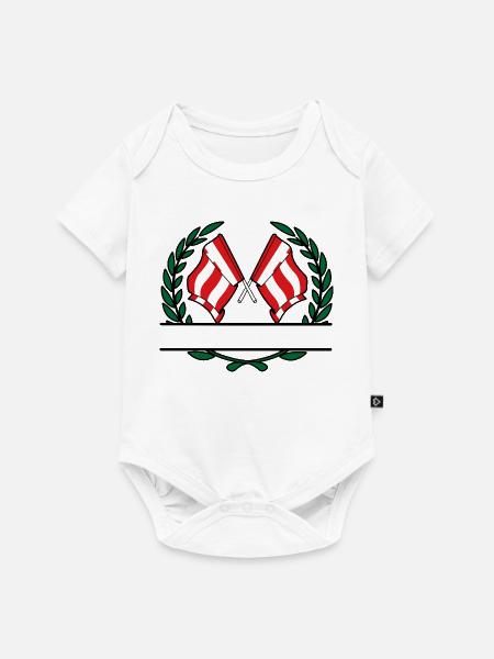 Eindhover Siegeswappen Custom - Baby Premium Kurzarmbody - Weiß