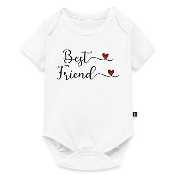 Meilleurs ami - Body à manches courtes Premium Bébé - blanc - Devant