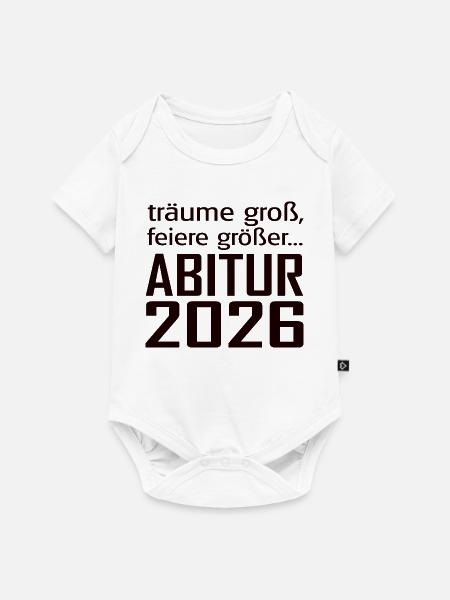 ABI  - Baby Premium Kurzarmbody - Weiß