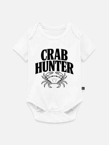 Krabbenjäger - Baby Premium Kurzarmbody - Weiß