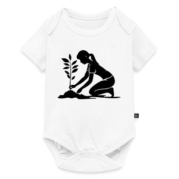 Planting Environment - Baby Premium short-sleeve bodysuit - white - Front