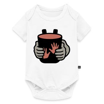 Chalkbag Climbing Bouldering Climbing Gym - Baby Premium short-sleeve bodysuit - white - Front