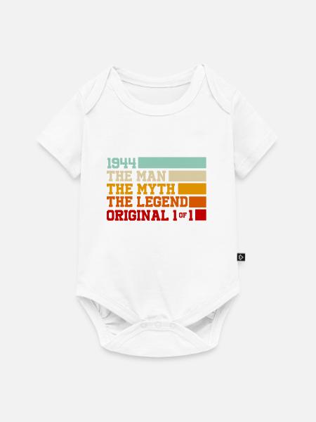 1944 Myth Legend Original Tee - Baby Premium Kurzarmbody - Weiß