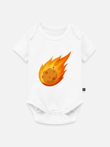 Meteor - Baby Premium Kurzarmbody - Weiß