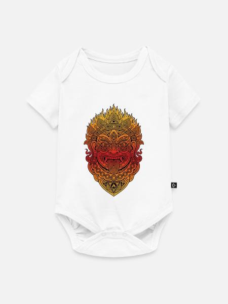 Hindu Göttin Kali - Baby Premium Kurzarmbody - Weiß