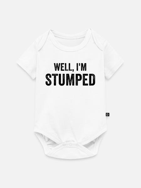 Nun, ich bin ratlos. Lustiger Amputierter - Baby Premium Kurzarmbody - Weiß