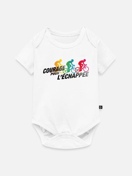 Mut für die Abspaltung - Baby Premium Kurzarmbody - Weiß