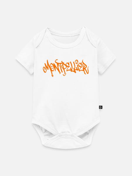 Oranges Montpellier Souvenir - Baby Premium Kurzarmbody - Weiß
