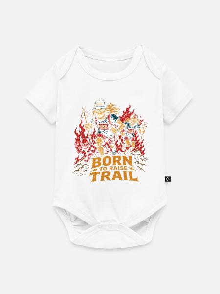 0185 - Baby Premium Kurzarmbody - Weiß