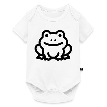 frog - Baby Premium short-sleeve bodysuit - white - Front