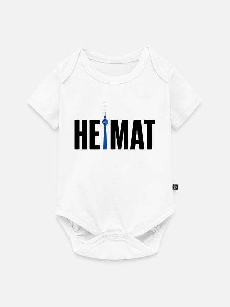 Heimat Berlin Fernsehturm - Baby Premium Kurzarmbody - Weiß