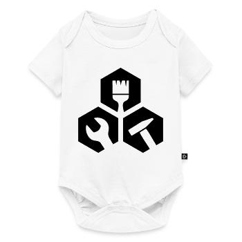 Artisan Tool Hexagon - Baby Premium short-sleeve bodysuit - white - Front