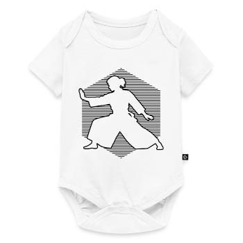 The Aikido masters and Aikido fit together - Baby Premium short-sleeve bodysuit - white - Front
