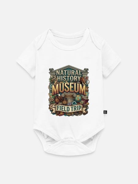 Exkursion ins Naturkundemuseum - Baby Premium Kurzarmbody - Weiß