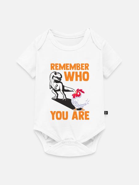 Farmer Rooster Flock Poultry Chicken - Baby Premium Kurzarmbody - Weiß
