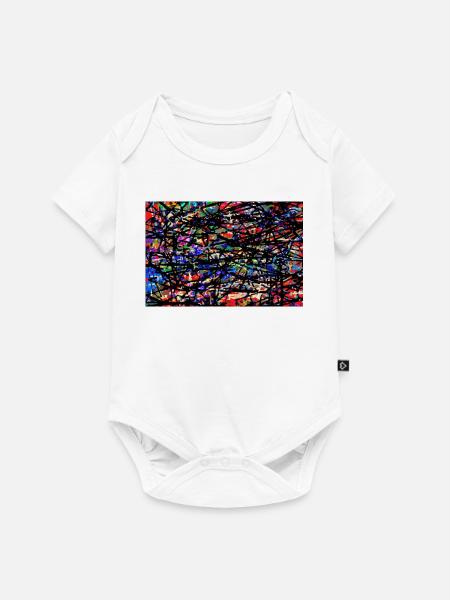 krishunjgh - Baby Premium Kurzarmbody - Weiß