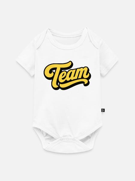 Team - Baby Premium Kurzarmbody - Weiß