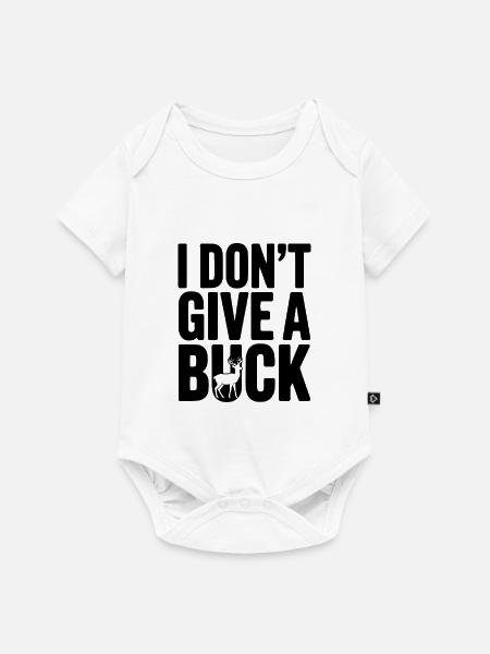 Es ist mir scheißegal. - Baby Premium Kurzarmbody - Weiß