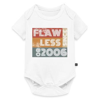 20th Birthday Flawless since 08/2006 - Baby Premium short-sleeve bodysuit - white - Front