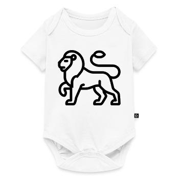 chimere - Body à manches courtes Premium Bébé - blanc - Devant