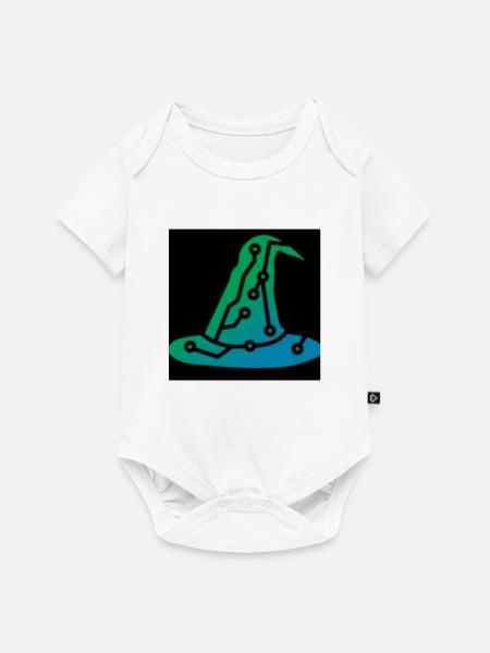 Hexenhut-Hacker - Baby Premium Kurzarmbody - Weiß