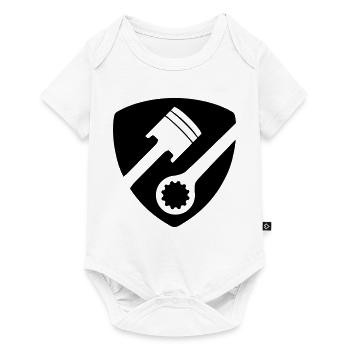 Automotive Mechatronics Technician Piston and Tool - Baby Premium short-sleeve bodysuit - white - Front