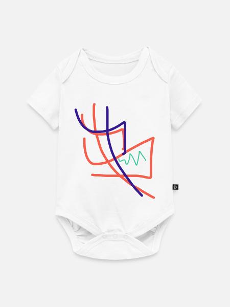 Was schenke ich einer Künstlerin? - Baby Premium Kurzarmbody - Weiß