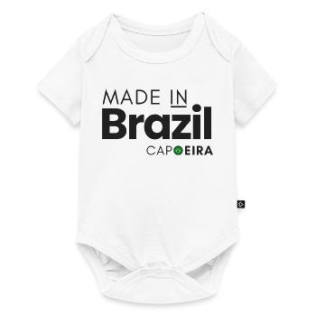 Made in Brazil - Capoeira - Baby Premium Kurzarmbody - Weiß - Vorne