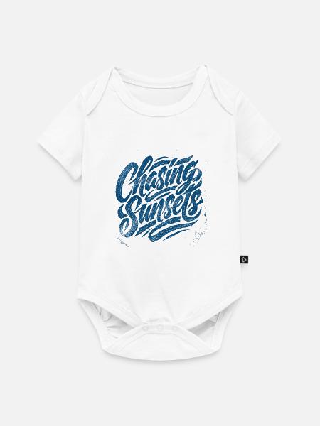 Chasing Sunrise - Baby Premium Kurzarmbody - Weiß