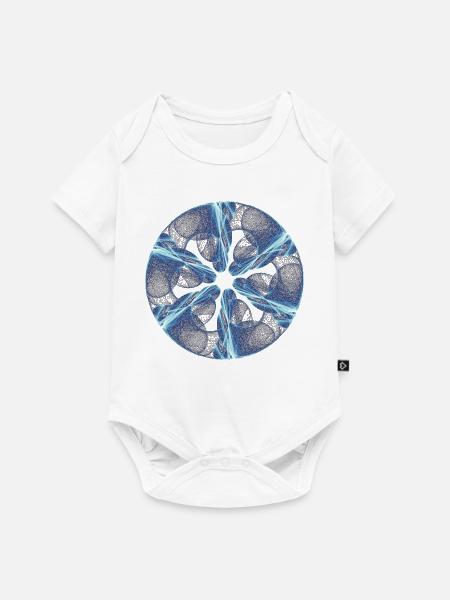 Das Gedächtnis des Lichts - Baby Premium Kurzarmbody - Weiß