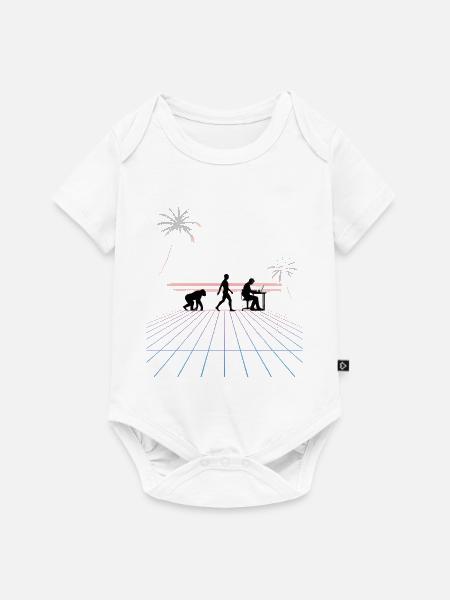 Programmierer – Coding Entwickler & Informatiker - Baby Premium Kurzarmbody - Weiß