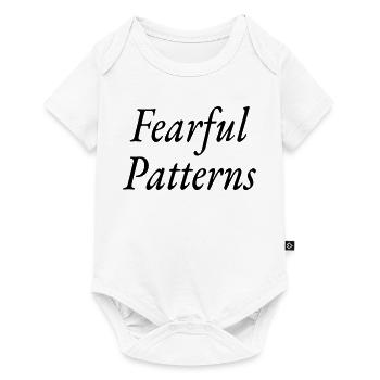 Fearful Patterns - Baby Premium short-sleeve bodysuit - white - Front