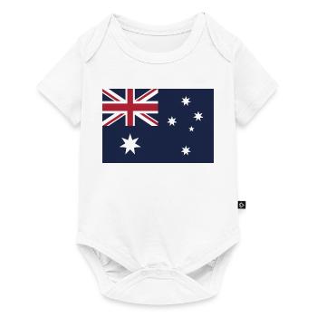 Montrez vos couleurs - Australie - Body à manches courtes Premium Bébé - blanc - Devant