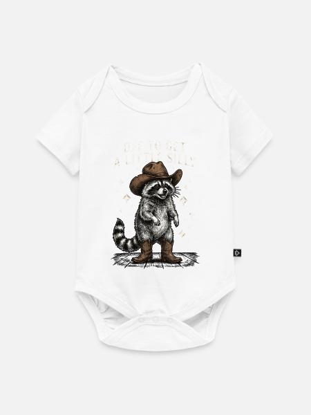 Off To Get A Little Silly - Baby Premium Kurzarmbody - Weiß