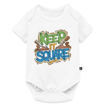 Cabinet Maker Keep It Square Furniture Maker - Baby Premium short-sleeve bodysuit - white - Front