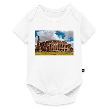 Le Colisée sous le soleil - Body à manches courtes Premium Bébé - blanc - Devant
