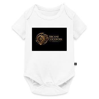 logga_arcclockwork - Body à manches courtes Premium Bébé - blanc - Devant