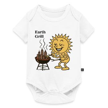 Sun Urban Barbecue - Baby Premium short-sleeve bodysuit - white - Front