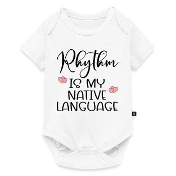Rhythm Dance Language - Baby Premium short-sleeve bodysuit - white - Front