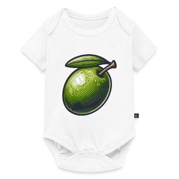 Olive Green Vintage Spirit - Baby Premium short-sleeve bodysuit - white - Front
