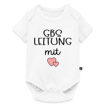 Bildung Betreuung Leitung - Baby Premium Kurzarmbody - Weiß - Vorne