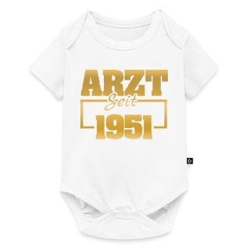 Aerztin 1951 - Baby Premium Kurzarmbody - Weiß - Vorne