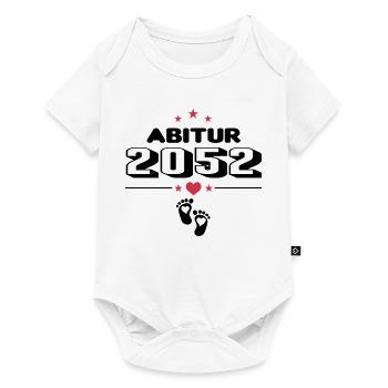 Abitur Schule Direktor Baby Säugling - Baby Premium Kurzarmbody - Weiß - Vorne