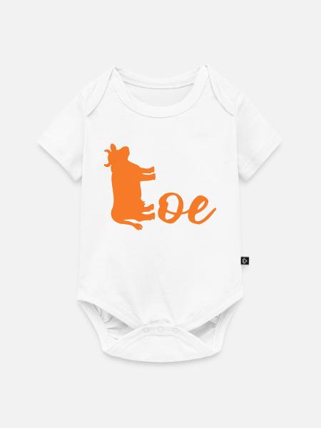 Niederlande Ko - Baby Premium Kurzarmbody - Weiß