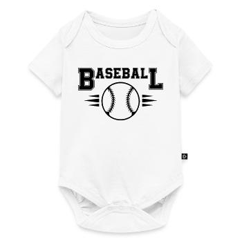 Base-ball - Body à manches courtes Premium Bébé - blanc - Devant