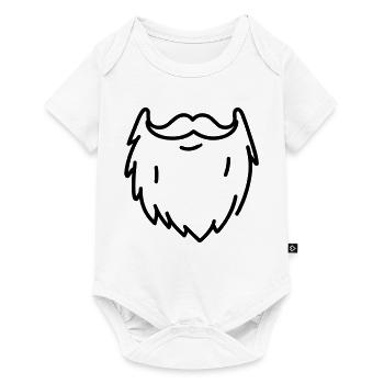 barbe - Body à manches courtes Premium Bébé - blanc - Devant