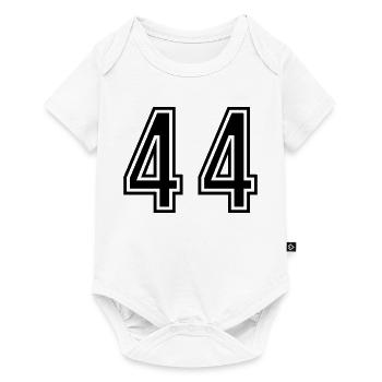 44 Number Symbol - Baby Premium short-sleeve bodysuit - white - Front