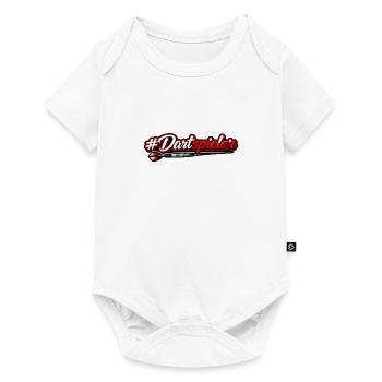 #Dartspieler Hashtag Logo - Baby Premium Kurzarmbody - Weiß - Vorne