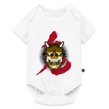 Japanese Oni - Body à manches courtes Premium Bébé - blanc - Devant